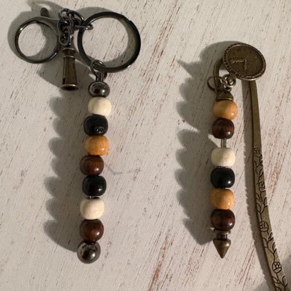Rustic Voyager Bookmark & Keychain Set - Picture 1 of 1
